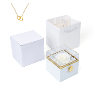 Soap Flower Ring Box