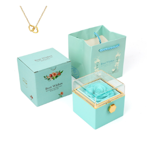 Soap Flower Ring Box