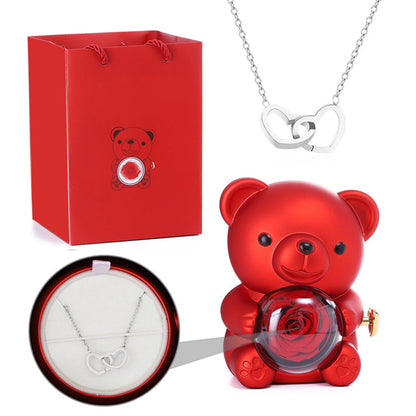 Teddy Bear Eternal Rose