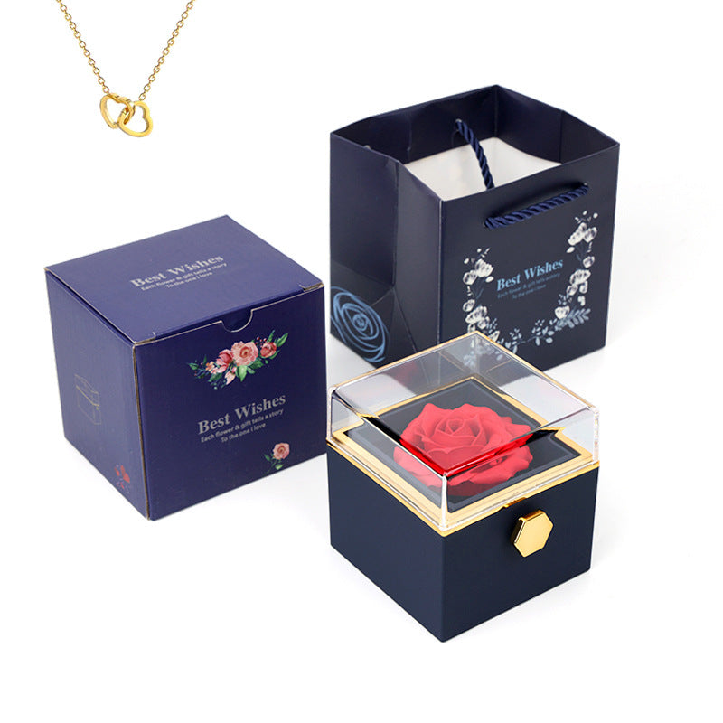 Soap Flower Ring Box