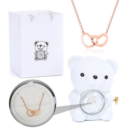 Teddy Bear Eternal Rose