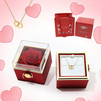 Soap Flower Ring Box