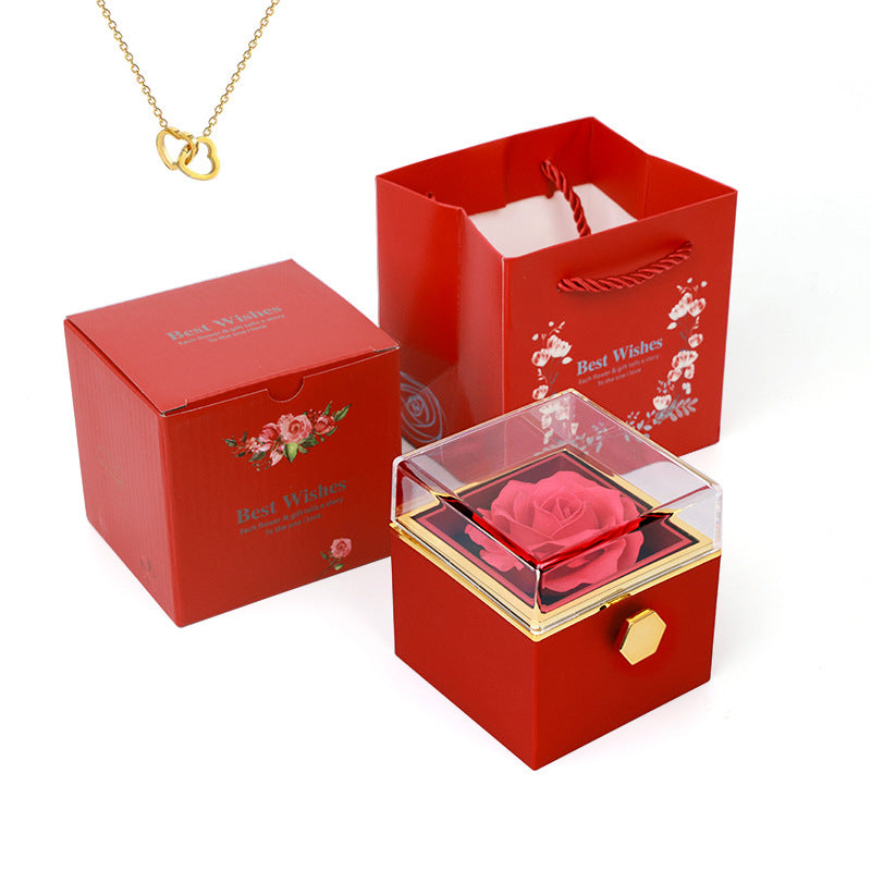 Soap Flower Ring Box