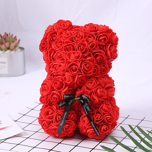 Rose Bear Gift Box